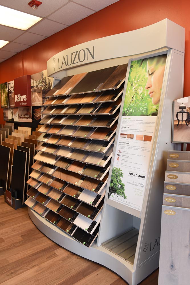 Lauzon Pure Genius hardwood flooring: Wood Floor Planet office in New Jersey